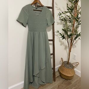 Zattcas Sage Green Dress